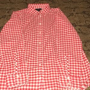 J.Crew Gingham Cotton Voile Check Shirt Size 6 NWT